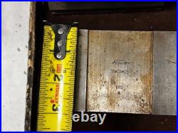 MACHINIST ShX TOOL LATHE MILL Pair of Heavy Fowler V Blocks and Clamps MACHINIST ShX TOOL LATHE MILL Pair of Heavy Fowler V Blocks and Clamps