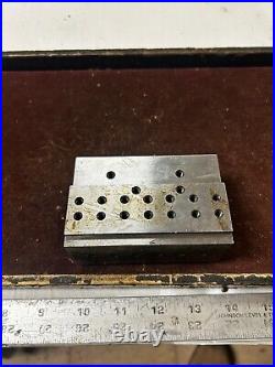 MACHINIST ShX TOOL LATHE Tool Makers Precision Ground Set Up Block Fixture