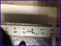 MACHINIST South Bend Atlas TOOL LATHE MILL NICE Scraped Surface Plate Gage