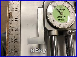 MACHINIST South Bend LATHE MILL Mitutoyo 192 116 12 Twin Beam Dial Height Gage