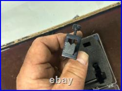MACHINIST StBkCs LATHE MILL Machinist Set of 2 Micro Small V Blocks and Parts