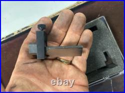 MACHINIST StBkCs LATHE MILL Machinist Set of 2 Micro Small V Blocks and Parts