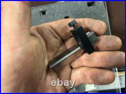 MACHINIST StBkCs LATHE MILL Machinist Set of 2 Micro Small V Blocks and Parts