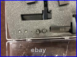 MACHINIST StBkCs LATHE MILL Machinist Set of 2 Micro Small V Blocks and Parts