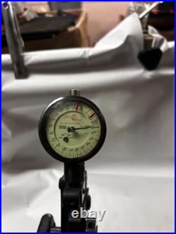 MACHINIST StBkCs TOOLS LATHE MILL Johnson Gage Co Dial Indicator Gage Fixture MACHINIST StBkCs TOOLS LATHE MILL Johnson Gage Co Dial Indicator Gage Fixture