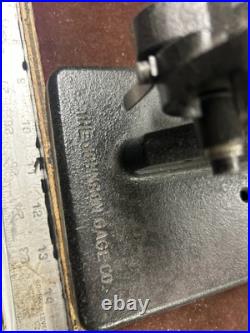MACHINIST StBkCs TOOLS LATHE MILL Johnson Gage Co Dial Indicator Gage Fixture MACHINIST StBkCs TOOLS LATHE MILL Johnson Gage Co Dial Indicator Gage Fixture