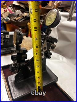 MACHINIST StBkCs TOOLS LATHE MILL Johnson Gage Co Dial Indicator Gage Fixture MACHINIST StBkCs TOOLS LATHE MILL Johnson Gage Co Dial Indicator Gage Fixture