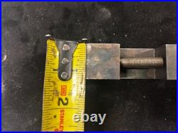 MACHINIST StBks TOOLS LATHE Unusual Micro Small 1 3/8 Wide Precision Vise MACHINIST StBks TOOLS LATHE Unusual Micro Small 1 3/8 Wide Precision Vise