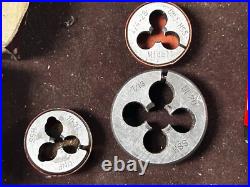 MACHINIST StCb TOOLS LATHE MILL Machinist Lot of Thread Die s Tap MACHINIST StCb TOOLS LATHE MILL Machinist Lot of Thread Die s Tap