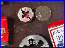 MACHINIST StCb TOOLS LATHE MILL Machinist Lot of Thread Die s Tap MACHINIST StCb TOOLS LATHE MILL Machinist Lot of Thread Die s Tap