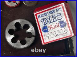 MACHINIST StCb TOOLS LATHE MILL Machinist Lot of Thread Die s Tap MACHINIST StCb TOOLS LATHE MILL Machinist Lot of Thread Die s Tap