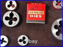 MACHINIST StCb TOOLS LATHE MILL Machinist Lot of Thread Die s Tap MACHINIST StCb TOOLS LATHE MILL Machinist Lot of Thread Die s Tap