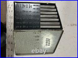 MACHINIST StgC TOOL LATHE MILL Machinist Drill Index with Drill Blanks Pin Gages