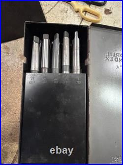 MACHINIST StgCst LATHE MILL Large Taper Drill Index with Taper Shank Drills
