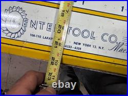 MACHINIST StgCst LATHE MILL Vintage Morse Cutting Tools Gage Advertising Sign MACHINIST StgCst LATHE MILL Vintage Morse Cutting Tools Gage Advertising Sign