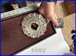 MACHINIST StgCst TOOLS LATHE MILL UTD 6X 1 3/8 Insert Mill Saw Blade Cutter Tool