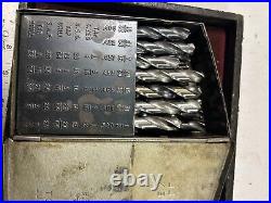 MACHINIST StgCst TOOL LATHE MILL 2 Drill Indexes with Drills