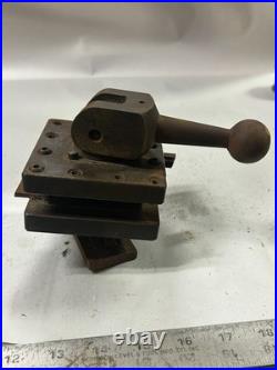 MACHINIST StgCst TOOL LATHE MILL 3 1/2 Sheldon Turret Tool Post for Lathe
