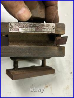 MACHINIST StgCst TOOL LATHE MILL 3 1/2 Sheldon Turret Tool Post for Lathe