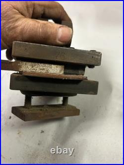 MACHINIST StgCst TOOL LATHE MILL 3 1/2 Sheldon Turret Tool Post for Lathe