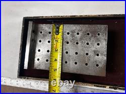 MACHINIST StgCst TOOL LATHE MILL Machinist Adjustable Sine Plate Fixture MACHINIST StgCst TOOL LATHE MILL Machinist Adjustable Sine Plate Fixture