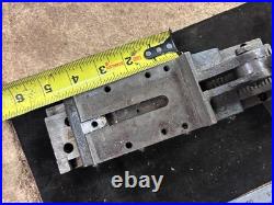 MACHINIST StgCst TOOL LATHE MILL Machinist Lathe Cross Slide Fixture
