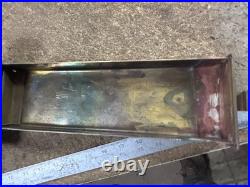 MACHINIST StgCst TOOL LATHE MILL Machinist Sold Brass Drawer Cabinet