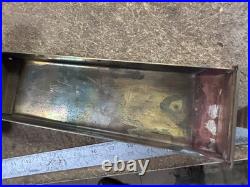 MACHINIST StgCst TOOL LATHE MILL Machinist Sold Brass Drawer Cabinet