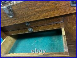 MACHINIST TOOLS LATHE MILLMachinist Gerstner Oak Machinist Tool Box Large