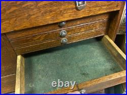 MACHINIST TOOLS LATHE MILLMachinist Gerstner Oak Machinist Tool Box Large MACHINIST TOOLS LATHE MILLMachinist Gerstner Oak Machinist Tool Box Large