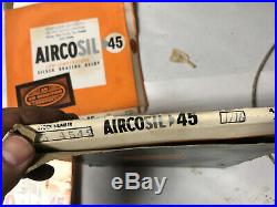 MACHINIST TOOLS LATHE MILL 3 Boxes of Airco Silver Brazing Alloy 45 GrnCb