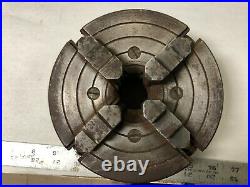 MACHINIST TOOLS LATHE MILL 6 4 Jaw South Bend Lathe Chuck 1 1/2 8 TPI OfCe