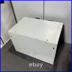 MACHINIST TOOLS LATHE MILL Adrian Steel Locking 2 Drawer Cabinet + Lock & Key