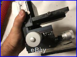 MACHINIST TOOLS LATHE MILL Axis Set Up Fixture with Mitutoyo Micrometers