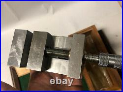 MACHINIST TOOLS LATHE MILL Bison Poland Super Precision Grinding Vise 2 1/2 Grn
