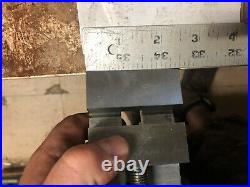 MACHINIST TOOLS LATHE MILL Bison Poland Super Precision Grinding Vise 2 1/2 Grn