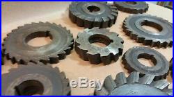MACHINIST TOOLS LATHE MILL CUTTERS Lot of Milling Slitting Mill Saw Blade