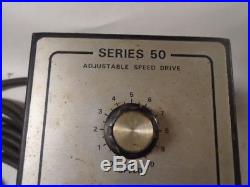 MACHINIST TOOLS LATHE MILL Cleveland Series 50 Adjustable Speed Drive Control
