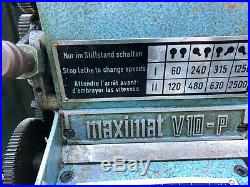 MACHINIST TOOLS LATHE MILL Emco MaxiMat 10 Lathe Maximat