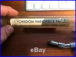 MACHINIST TOOLS LATHE MILL Foredom Rotary Grinder Angle Hand Piece No 57