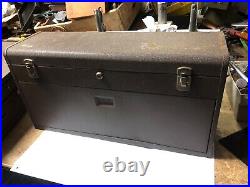 MACHINIST TOOLS LATHE MILL Kennedy Machinist Tool Box with Key BsmT
