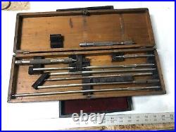 MACHINIST TOOLS LATHE MILL Large Brown & Sharpe Inside Micrometer Gage OfCe