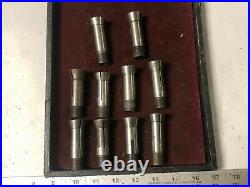 MACHINIST TOOLS LATHE MILL Lot of 10 3 AT Collets DrE1