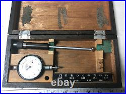 MACHINIST TOOLS LATHE MILL Machinist Dial Bore Gage in Case ShE