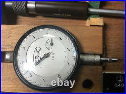 MACHINIST TOOLS LATHE MILL Machinist Dial Bore Gage in Case ShE