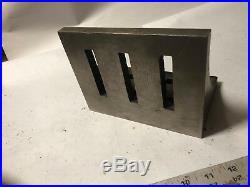 MACHINIST TOOLS LATHE MILL Machinist Eclipse England Angle Plate Fixture Block