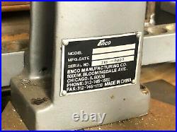 MACHINIST TOOLS LATHE MILL Machinist Enco Bench Top Tapping Tapper Tap InvSt