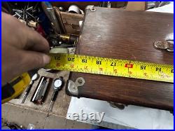 MACHINIST TOOLS LATHE MILL Machinist Gerstner Oak Machinist Tool Box Model 042 MACHINIST TOOLS LATHE MILL Machinist Gerstner Oak Machinist Tool Box Model 042