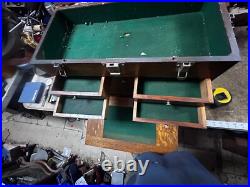 MACHINIST TOOLS LATHE MILL Machinist Gerstner Oak Machinist Tool Box Model 042 MACHINIST TOOLS LATHE MILL Machinist Gerstner Oak Machinist Tool Box Model 042