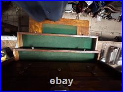 MACHINIST TOOLS LATHE MILL Machinist Gerstner Oak Machinist Tool Box Model 042 MACHINIST TOOLS LATHE MILL Machinist Gerstner Oak Machinist Tool Box Model 042